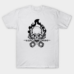 Piston Skull T-Shirt
